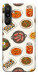 Чехол Korean food для Galaxy M16 5G