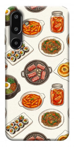 Чохол Korean food для Galaxy F16 5G