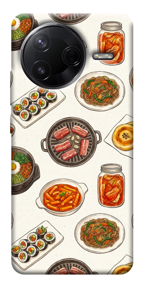 Чехол Korean food для Xiaomi Poco F7 Pro