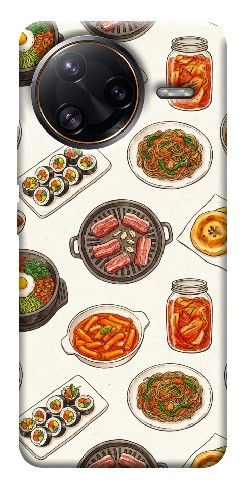 Чехол Korean food для Xiaomi Poco F7 Ultra