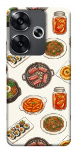 Чохол Korean food для Xiaomi Poco F6