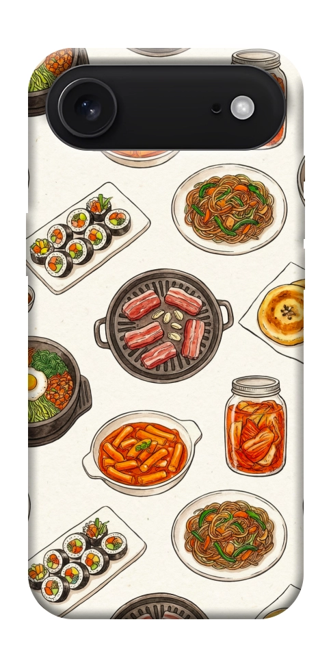 Чехол Korean food для iPhone 17 Air