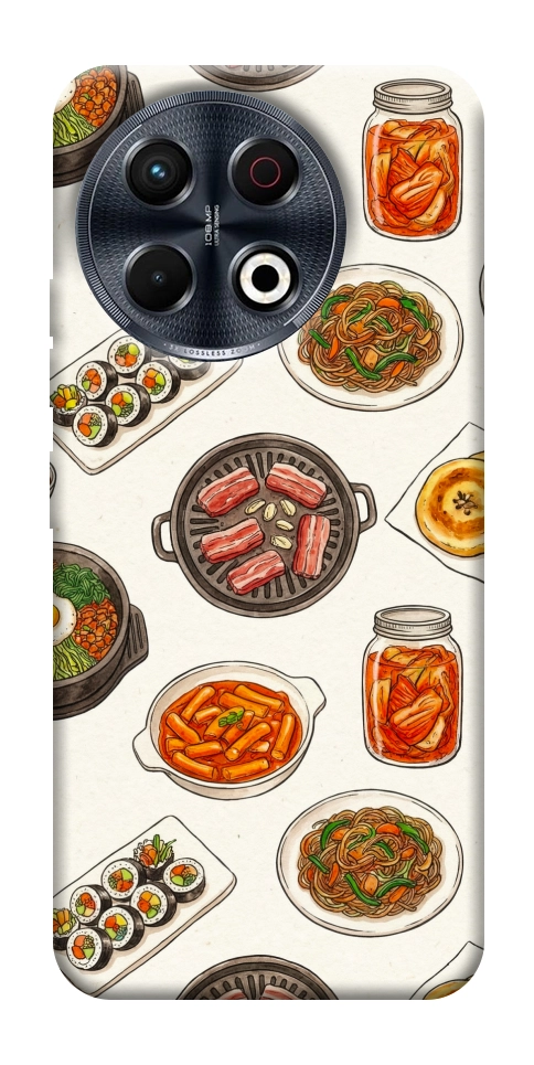 Чехол Korean food для TECNO Spark 30 Pro (KL7)