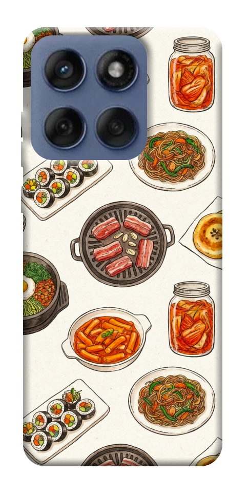 Чехол Korean food для Motorola Edge 60 Fusion