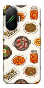 Чохол Korean food для Xiaomi Poco F7