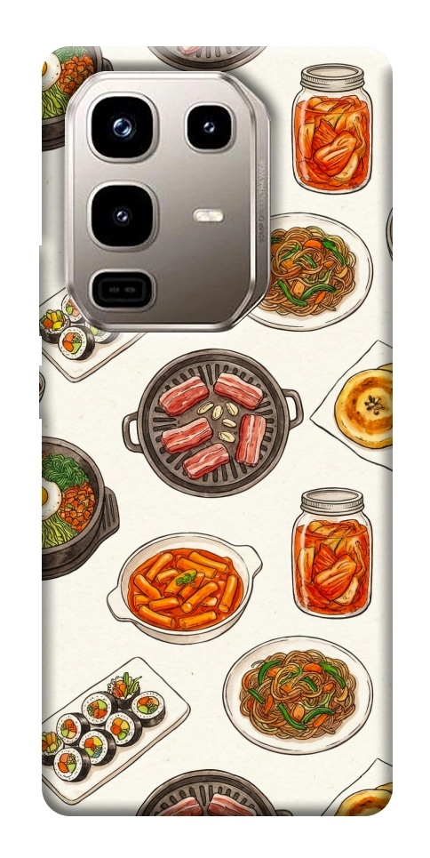 Чехол Korean food для Infinix Note 50 Pro 4G