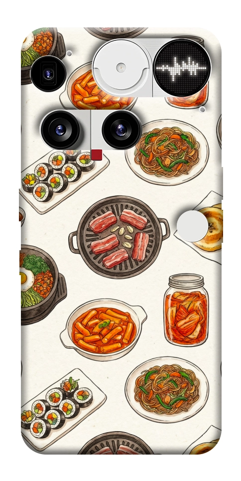 Чохол Korean food для Nothing Phone (3)