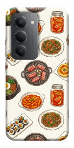 Чехол Korean food для Xiaomi Redmi 15 (Europe version)