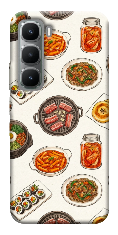 Чехол Korean food для Infinix Hot 60