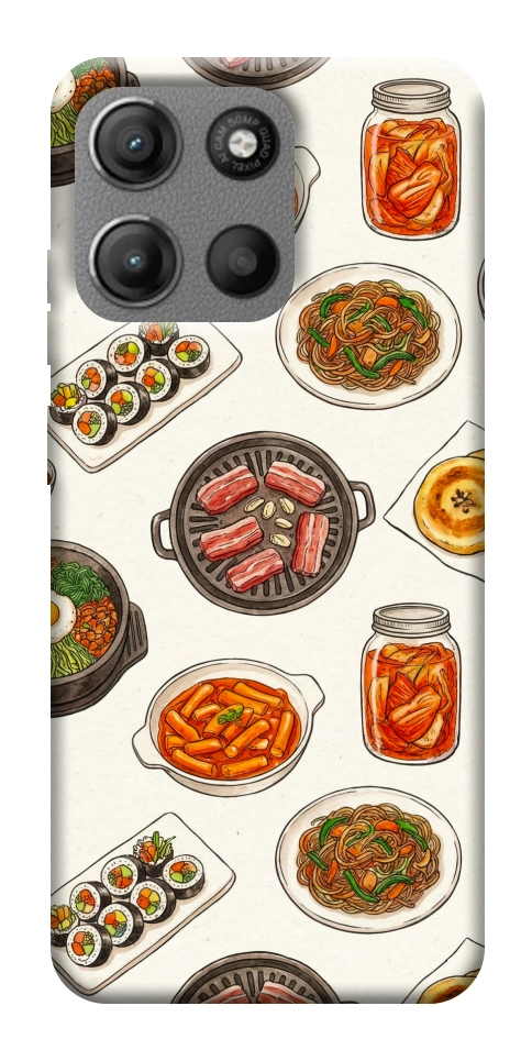 Чехол Korean food для Motorola Moto G15 Power