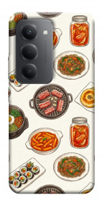 Чехол Korean food для Xiaomi Redmi 15 (Global)