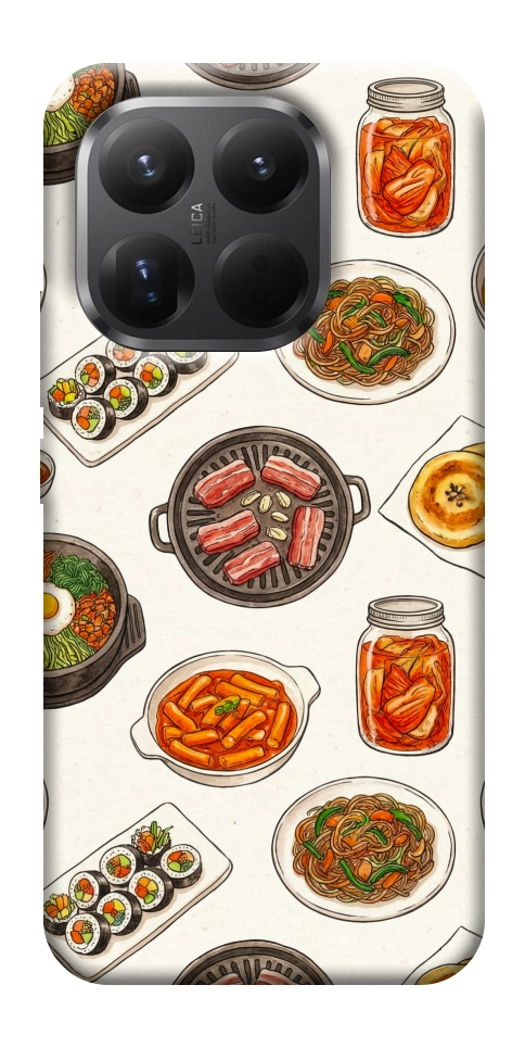 Чехол Korean food для Xiaomi 15T Pro