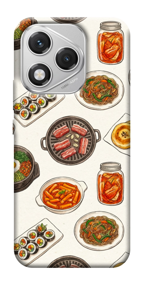 Чехол Korean food для Huawei Honor 400 Lite