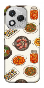 Чохол Korean food для Huawei Honor 400 Lite