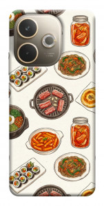 Чехол Korean food для Oppo A5 Pro 4G