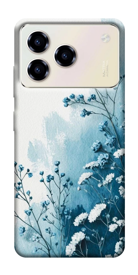 Чехол Blue minimal для ZTE Blade A76 4G