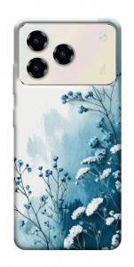 Чехол Blue minimal для ZTE Blade A76 4G