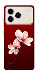 Чехол Sakura red для ZTE Blade A76 4G