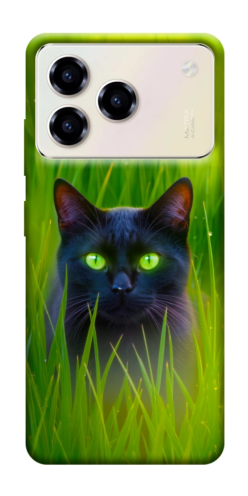 Чехол Cat in the grass для ZTE Blade A76 4G