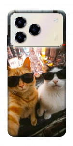Чехол Cool cats city для ZTE Blade A76 4G