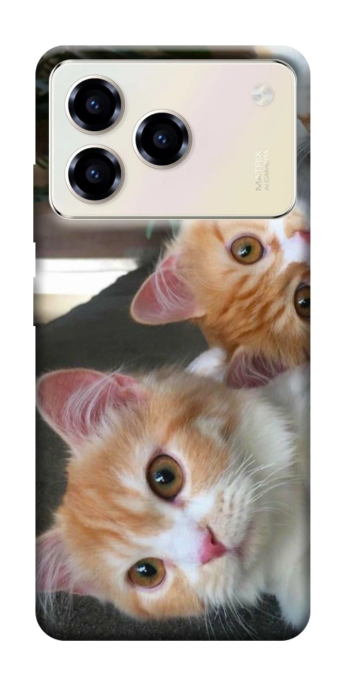 Чехол Fluffy Duo для ZTE Blade A76 4G