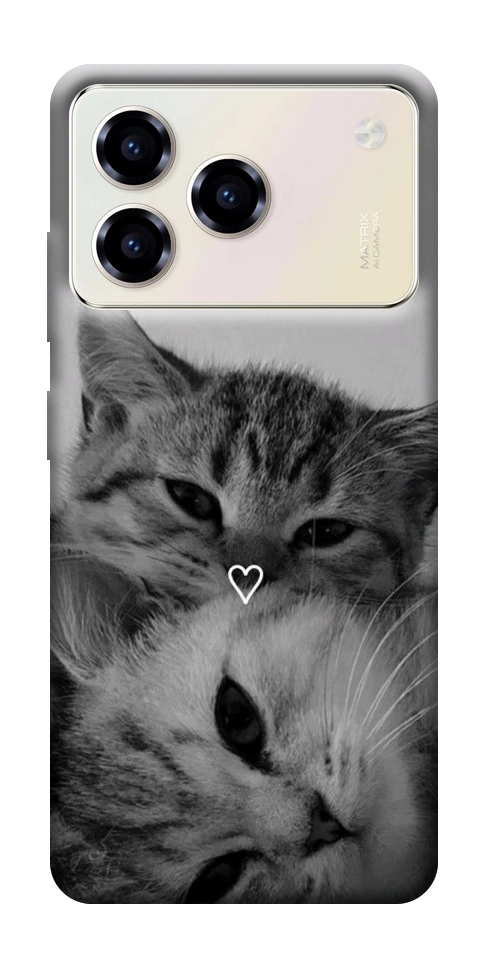 Чехол Grey cats для ZTE Blade A76 4G