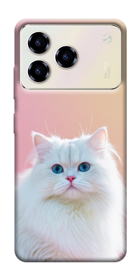 Чехол Pastel kitty для ZTE Blade A76 4G
