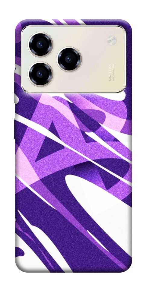Чохол Purple Abstract для ZTE Blade A76 4G