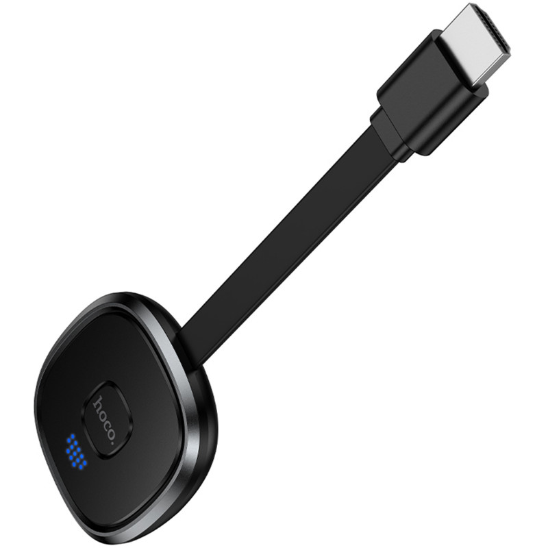 Фото Адаптер Hoco UA45 HDMI Screen Mirroring Device (1080P) (Black) в магазине vchehle.ua