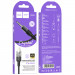 Замовити Аудіо кабель Aux Hoco UPA27 Spirit transparent (Lightning to AUX 3.5mm) (1.2m) (Black) на vchehle.ua