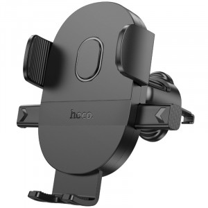 Автодержатель Hoco H18 Mighty one-button (air outlet)