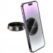 Фото Автотримач Hoco H83 Metal ring magnetic (center console) (Metal grey) на vchehle.ua