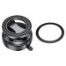 Купить Автодержатель Hoco H92 High vacuum suction cup magnetic (universal) (Black / Metal gray) на vchehle.ua