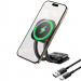 Фото Автотримач із БЗП Baseus PrimeTrip C03s Pro Magnetic Wireless Charging (C0013B) (Cosmic Black) в маназині vchehle.ua