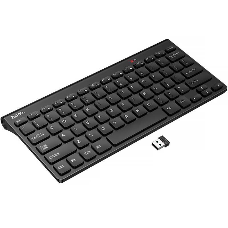 Бездротова клавіатура Hoco GM70 Dragon mini 2.4G (English version) (Black)