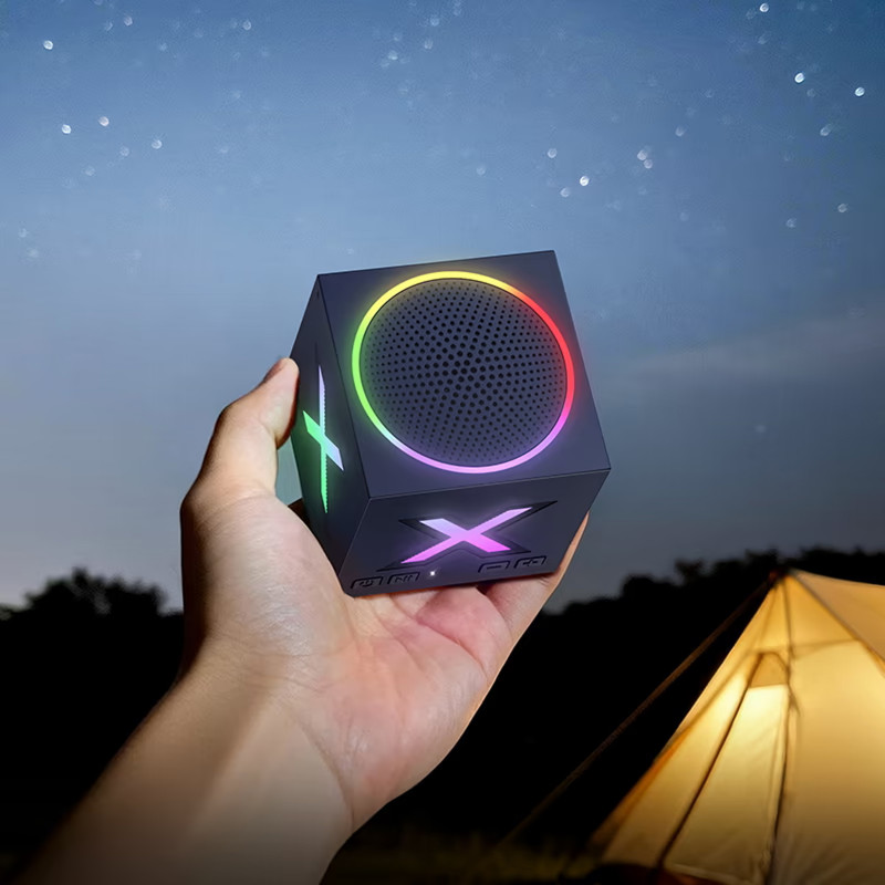 Фото Bluetooth Колонка Borofone BR101 Rubik sports 5W (Blue) в магазине vchehle.ua
