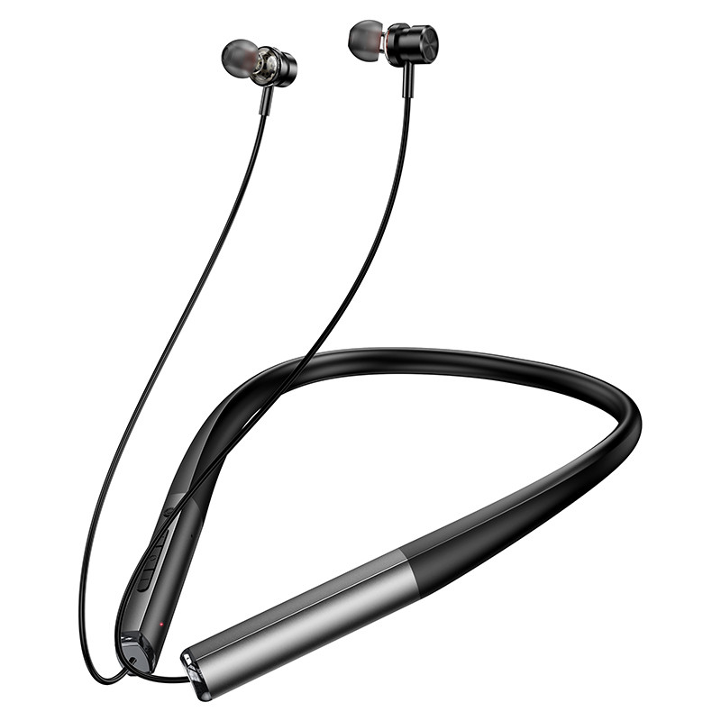 Bluetooth навушники Hoco ES71 Platinum neck-mounted (Obsidian Black)