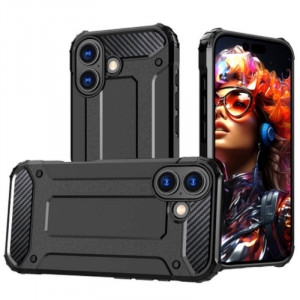 Бронированный противоударный TPU+PC чехол Immortal для Apple iPhone 17 (6.3")