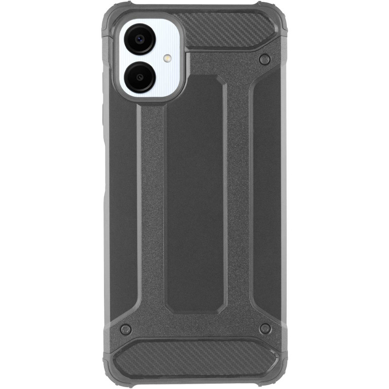 Фото Бронированный противоударный TPU+PC чехол Immortal для Samsung Galaxy A07 (Черный) на vchehle.ua