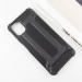 Фото Бронированный противоударный TPU+PC чехол Immortal для Samsung Galaxy A07 (Черный) в магазине vchehle.ua