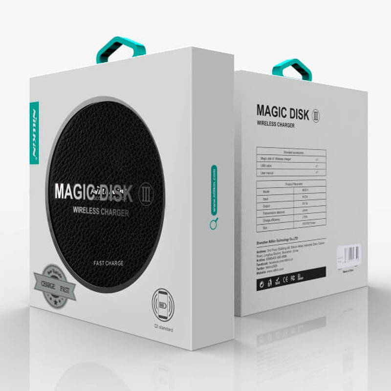 Заказать БЗУ Nillkin Magic Disk 3 Fast Wireles Charger 10W (MC014) (Black) на vchehle.ua