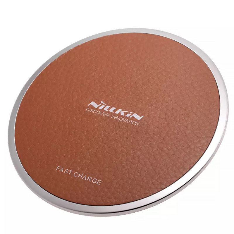 БЗУ Nillkin Magic Disk 3 Fast Wireles Charger 10W (MC014) (Brown) в магазине vchehle.ua
