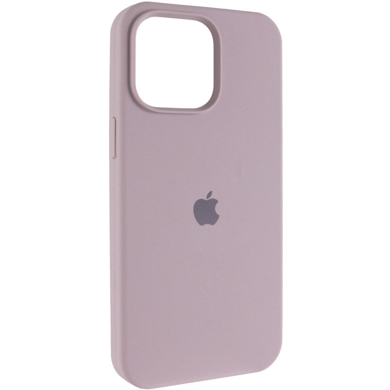 Чехол Silk (AA) Logo with Magnetic Fit для Apple iPhone 11 (6.1") (Серый / Lavender)