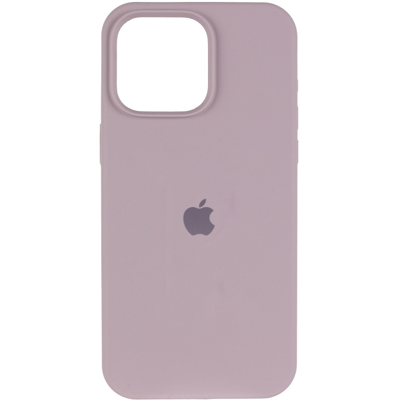 Фото Чехол Silk (AA) Logo with Magnetic Fit для Apple iPhone 11 (6.1") (Серый / Lavender) на vchehle.ua