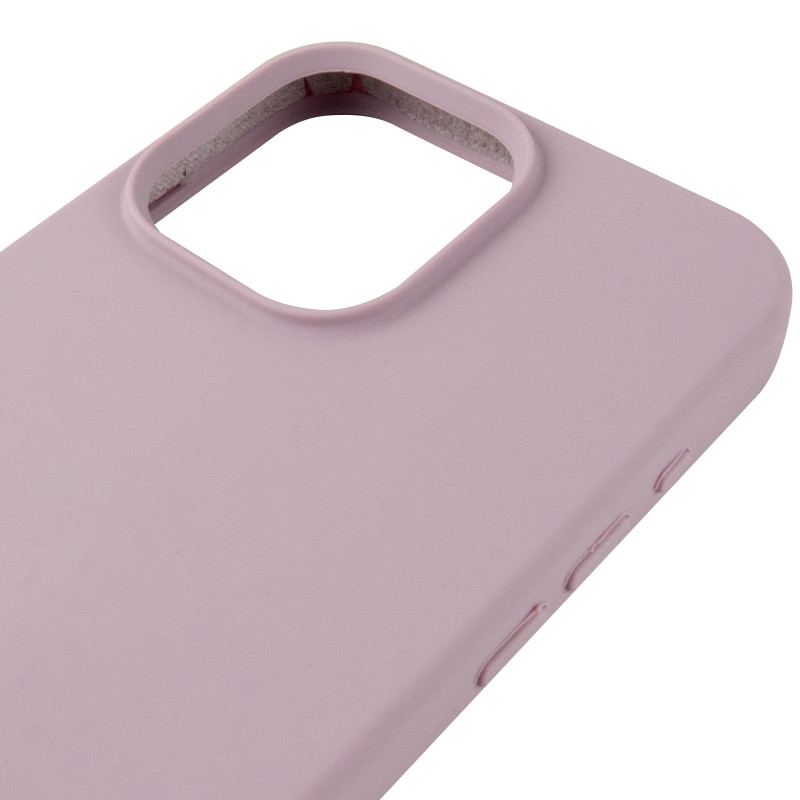 Чехол Silk (AA) Logo with Magnetic Fit для Apple iPhone 11 (6.1") (Серый / Lavender) в магазине vchehle.ua
