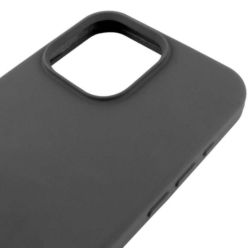Чохол Silk (AA) Logo with Magnetic Fit на Apple iPhone 13 Pro Max (6.7") (Сірий / Dark Gray) в магазині vchehle.ua