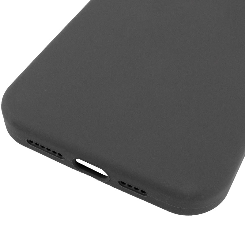 Купити Чохол Silk (AA) Logo with Magnetic Fit на Apple iPhone 13 Pro Max (6.7") (Сірий / Dark Gray) на vchehle.ua