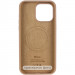 Фото Чохол Silk (AA) Logo with Magnetic Fit на Apple iPhone 16 Pro (6.3") (Бежевий / Desert Gold) в маназині vchehle.ua