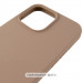 Чохол Silk (AA) Logo with Magnetic Fit на Apple iPhone 16 Pro (6.3") (Бежевий / Desert Gold) в магазині vchehle.ua