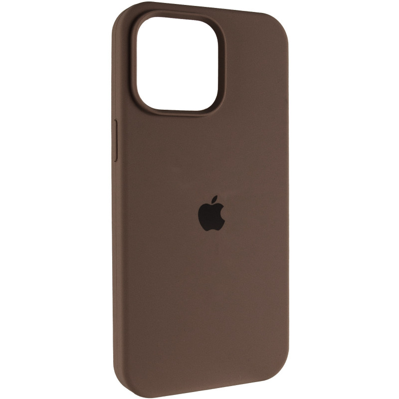 Чехол Silk (AA) Logo with Magnetic Fit для Apple iPhone 11 (6.1") (Коричневый / Brown)